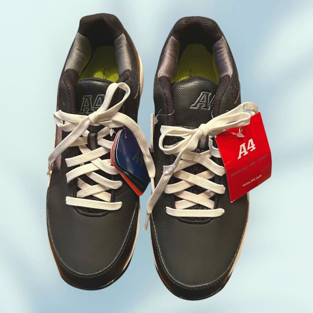 Brand NEW A4 Pro-ST Metal Spiked Baseball Softball Cleats Youth Women's Size 7